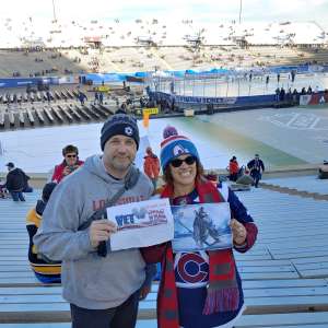 Karina attended 2020 Navy Federal Credit Union NHL Stadium Series - Los Angeles Kings vs. Colorado Avalanche on Feb 15th 2020 via VetTix 