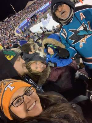 Danielle attended 2020 Navy Federal Credit Union NHL Stadium Series - Los Angeles Kings vs. Colorado Avalanche on Feb 15th 2020 via VetTix 