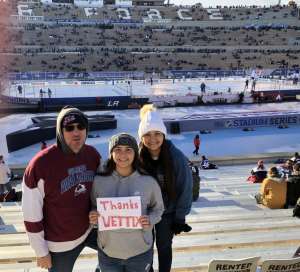 Cordero Family attended 2020 Navy Federal Credit Union NHL Stadium Series - Los Angeles Kings vs. Colorado Avalanche on Feb 15th 2020 via VetTix 