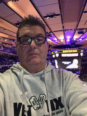 Anthony attended New York Knicks vs. Brooklyn Nets - NBA on Jan 26th 2020 via VetTix 