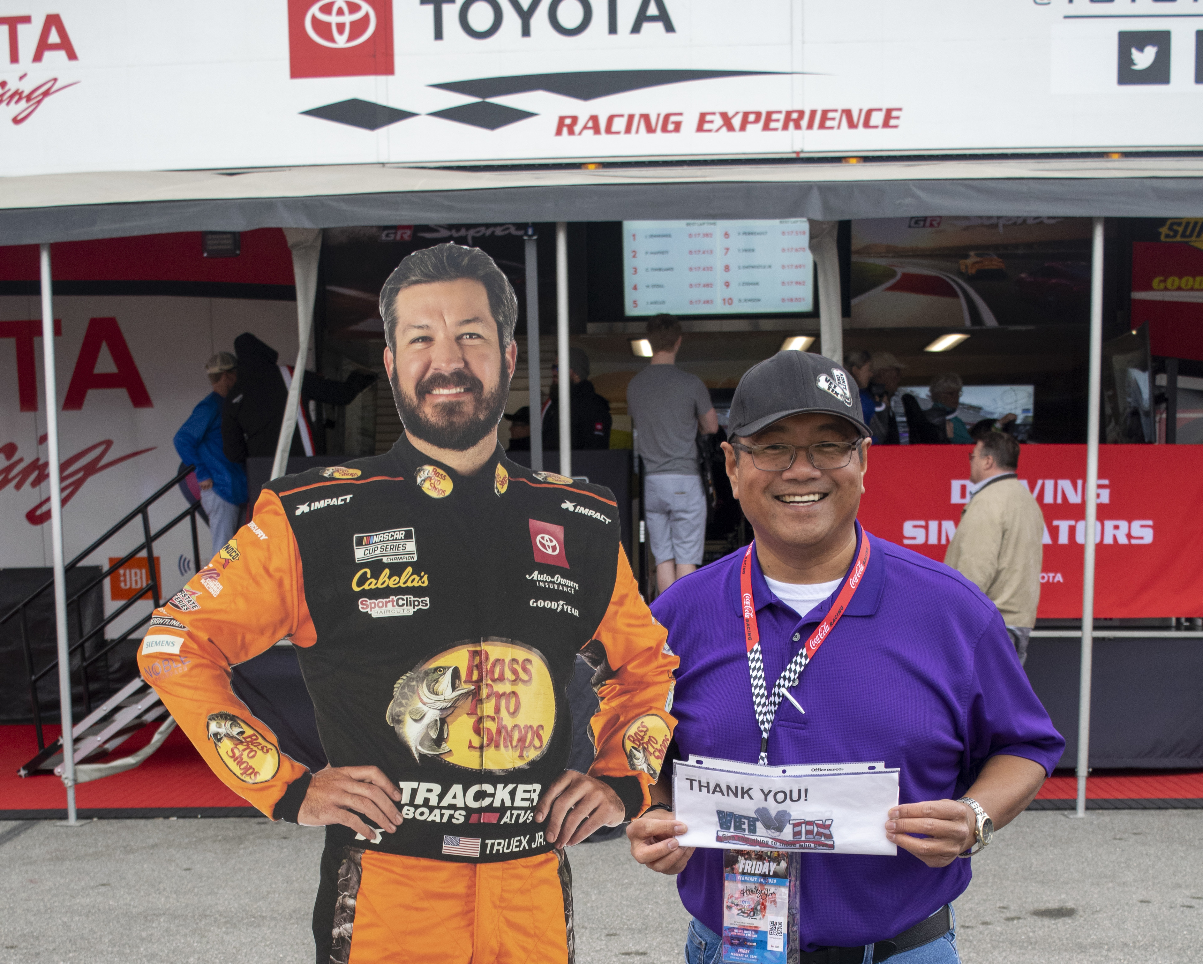 Daytona NASCAR Nextera Energy 250 - VIP Trioval Club W/harley J's Hospitality Package!