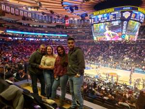 Paola attended New York Knicks vs. Memphis Grizzlies - NBA on Jan 29th 2020 via VetTix 