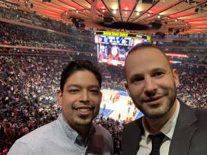 Jonathan attended New York Knicks vs. Memphis Grizzlies - NBA on Jan 29th 2020 via VetTix 