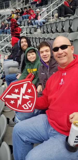 Ted attended DC Defenders vs. Seattle Dragons - XFL on Feb 8th 2020 via VetTix 