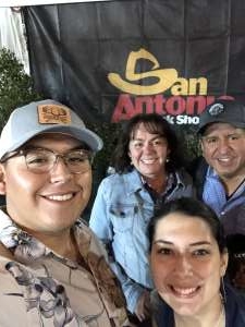 Larissa attended San Antonio PRCA Rodeo Followed by Colter Wall on Feb 12th 2020 via VetTix 