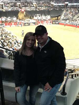 David attended San Antonio PRCA Rodeo Followed by Colter Wall on Feb 12th 2020 via VetTix 