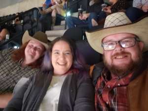Rodney attended San Antonio PRCA Rodeo Followed by Colter Wall on Feb 12th 2020 via VetTix 