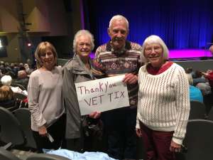robert attended The Alley Cats With Special Guest Rex Havens on Feb 10th 2020 via VetTix 