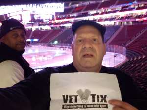 Andrew attended New Jersey Devils vs. Detroit Red Wings - NHL on Feb 13th 2020 via VetTix 