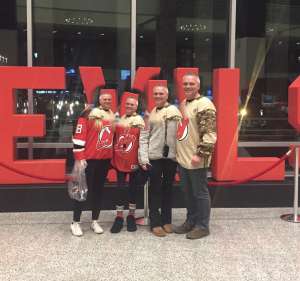 stanley attended New Jersey Devils vs. Detroit Red Wings - NHL on Feb 13th 2020 via VetTix 