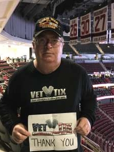 Robert attended New Jersey Devils vs. Columbus Blue Jackets on Feb 16th 2020 via VetTix 