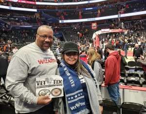 Nida attended Washington Wizards vs. Memphis Grizzlies - NBA on Feb 9th 2020 via VetTix 