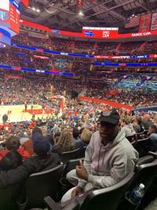 Harrison attended Washington Wizards vs. Memphis Grizzlies - NBA on Feb 9th 2020 via VetTix 