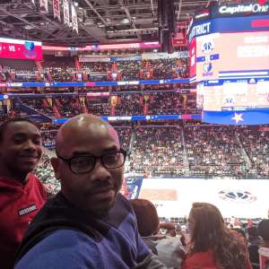 TD attended Washington Wizards vs. Memphis Grizzlies - NBA on Feb 9th 2020 via VetTix 