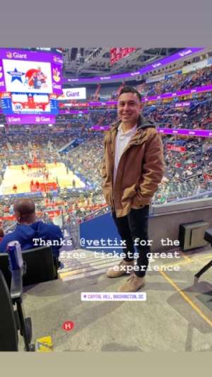 Danny  attended Washington Wizards vs. Chicago Bulls - NBA on Feb 11th 2020 via VetTix 