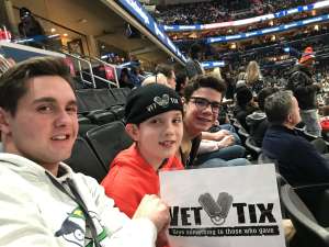 Kyle attended Washington Wizards vs. Cleveland Cavaliers - NBA on Feb 21st 2020 via VetTix 