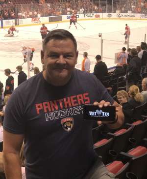 Ed attended Florida Panthers vs. Philadelphia Flyers - NHL on Feb 13th 2020 via VetTix 