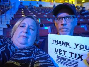Ray attended Kiss: End of the Road World Tour on Feb 11th 2020 via VetTix 