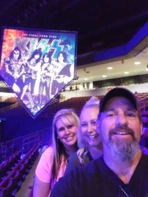 Addie attended Kiss: End of the Road World Tour on Feb 11th 2020 via VetTix 