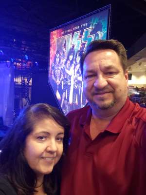 Roger attended Kiss: End of the Road World Tour on Feb 11th 2020 via VetTix 