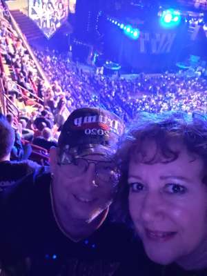 Frederick attended Kiss: End of the Road World Tour on Feb 11th 2020 via VetTix 