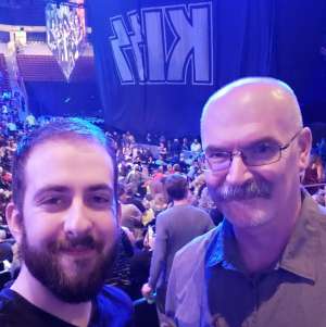 Cleve attended Kiss: End of the Road World Tour on Feb 11th 2020 via VetTix 