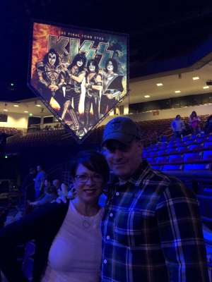 Brian attended Kiss: End of the Road World Tour on Feb 11th 2020 via VetTix 