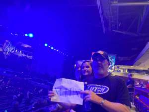 Kevin attended Kiss: End of the Road World Tour on Feb 11th 2020 via VetTix 