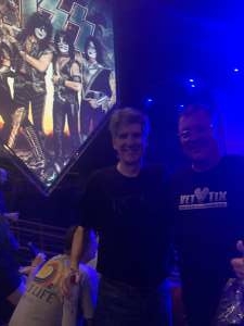Michael attended Kiss: End of the Road World Tour on Feb 11th 2020 via VetTix 