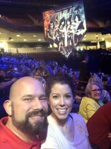 Roger attended Kiss: End of the Road World Tour on Feb 11th 2020 via VetTix 