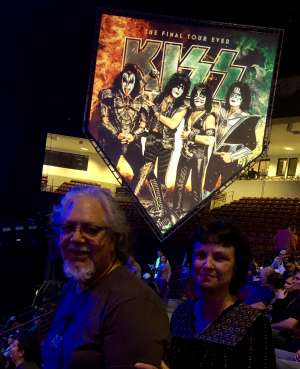 Dennis attended Kiss: End of the Road World Tour on Feb 11th 2020 via VetTix 
