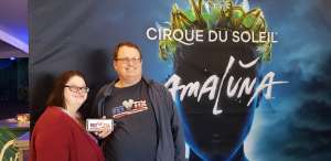 william attended Cirque Du Soleil - Amaluna on Feb 13th 2020 via VetTix 
