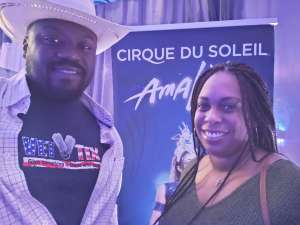 Aaron attended Cirque Du Soleil - Amaluna on Feb 13th 2020 via VetTix 