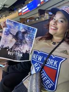 Katty attended New York Rangers vs. Toronto Maple Leafs - NHL on Feb 5th 2020 via VetTix 