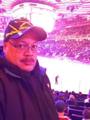 Edwin attended New York Rangers vs. Buffalo Sabres - NHL on Feb 7th 2020 via VetTix 