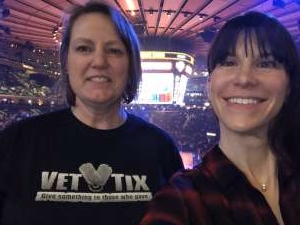 Elizabeth  attended New York Knicks vs. Orlando Magic - NBA on Feb 6th 2020 via VetTix 
