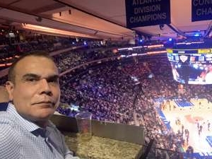 DANTE attended New York Knicks vs. Orlando Magic - NBA on Feb 6th 2020 via VetTix 