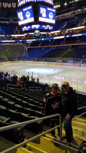 Doug attended Buffalo Sabres vs. Columbus Blue Jackets - NHL on Feb 13th 2020 via VetTix 