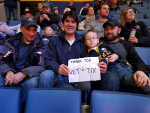 Michael attended Buffalo Sabres vs. Columbus Blue Jackets - NHL on Feb 13th 2020 via VetTix 