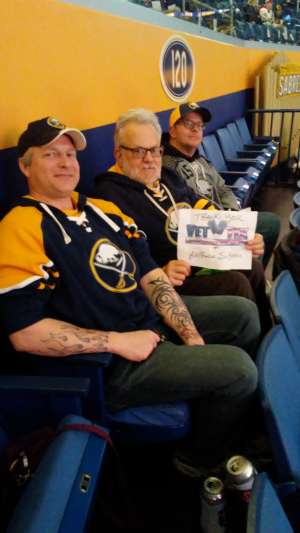 Jim attended Buffalo Sabres vs. Columbus Blue Jackets - NHL on Feb 13th 2020 via VetTix 