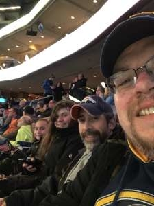 Jesse attended Buffalo Sabres vs. Columbus Blue Jackets - NHL on Feb 13th 2020 via VetTix 