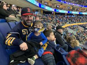Kelley attended Buffalo Sabres vs. Columbus Blue Jackets - NHL on Feb 13th 2020 via VetTix 