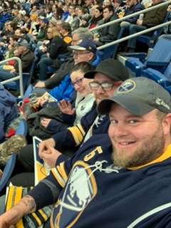 Donkeywashere! attended Buffalo Sabres vs. Columbus Blue Jackets - NHL on Feb 13th 2020 via VetTix 