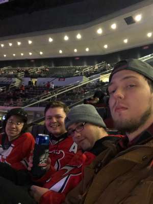 Brian attended New Jersey Devils vs. San Jose Sharks on Feb 20th 2020 via VetTix 