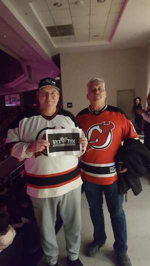 Christopher attended New Jersey Devils vs. San Jose Sharks on Feb 20th 2020 via VetTix 
