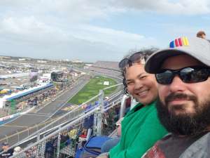 leyla attended Daytona 500 - KB100 Kurt Busch Fan Appreciation Tickets - NASCAR Monster Energy Series on Feb 16th 2020 via VetTix 