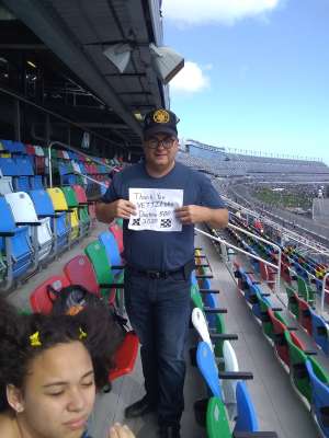 Charles attended Daytona 500 - NASCAR Monster Energy Series on Feb 16th 2020 via VetTix 