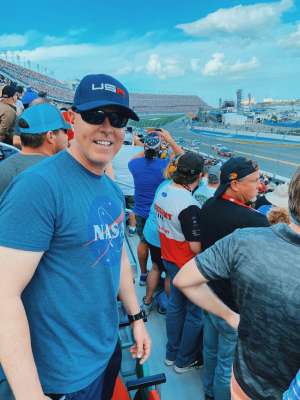 Chris attended Daytona 500 - NASCAR Monster Energy Series on Feb 16th 2020 via VetTix 