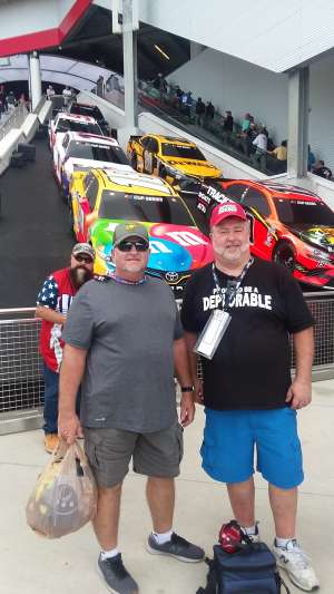 James attended Daytona 500 - NASCAR Monster Energy Series on Feb 16th 2020 via VetTix 