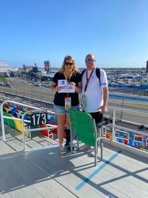 Cheryl attended Daytona 500 - NASCAR Monster Energy Series on Feb 16th 2020 via VetTix 